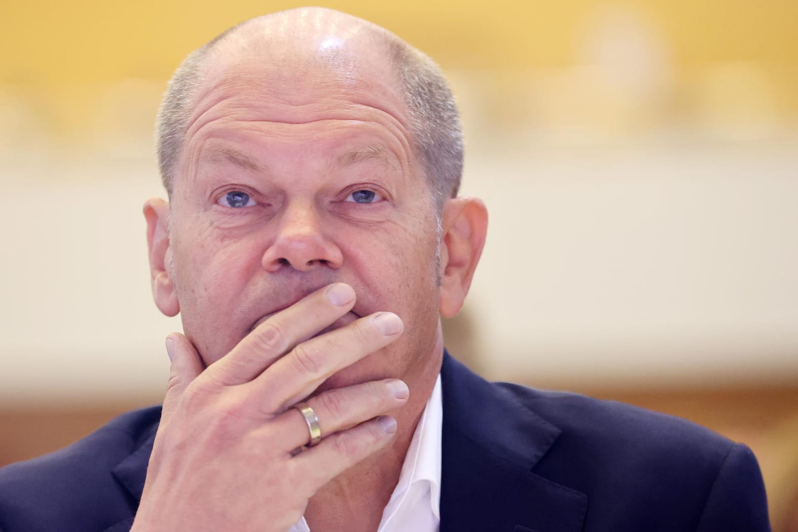 Olaf Scholz (SPD): Der Finanzminister stellt die neue Steuerschätzung vor.