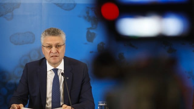 Lothar Wieler, Chef des Robert Koch-Instituts (RKI), während einer Pressekonferenz.