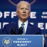 Joe Biden: Der designierte US-Präsident kann einen ganzen Stapel an Glückwunschtelegrammen nicht entgegennehmen.