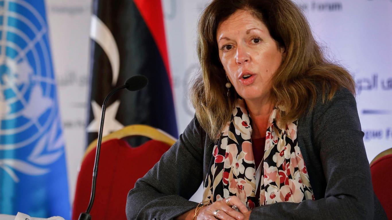 Stephanie Williams, die UN-Sonderbeauftragte für Libyen: innerhalb von 18 Monaten sollen in dem Land Wahlen abgehalten werden.