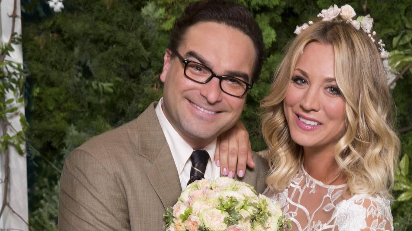 Johnny Galecki und Kaley Cuoco: Von 2007 bis 2019 standen sie gemeinsam für "The Big Bang Theory" vor der Kamera.