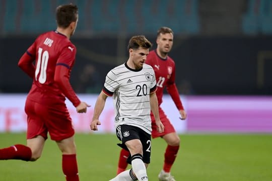 Verletzte sich im Länderspiel gegen Tschechien: Gladbachs Jonas Hofmann.