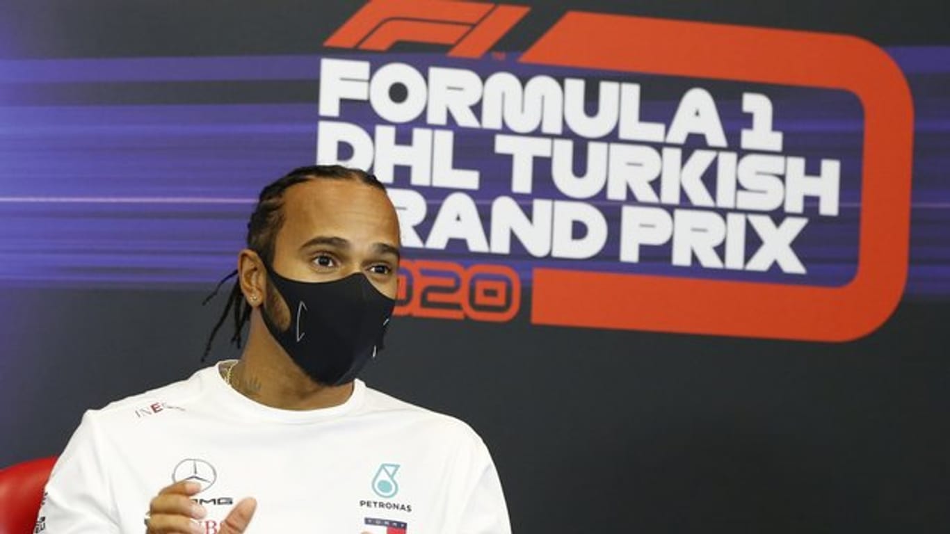 Kann sich in Istanbul seinen siebten WM-Titel sichern: Mercedes-Pilot Lewis Hamilton.