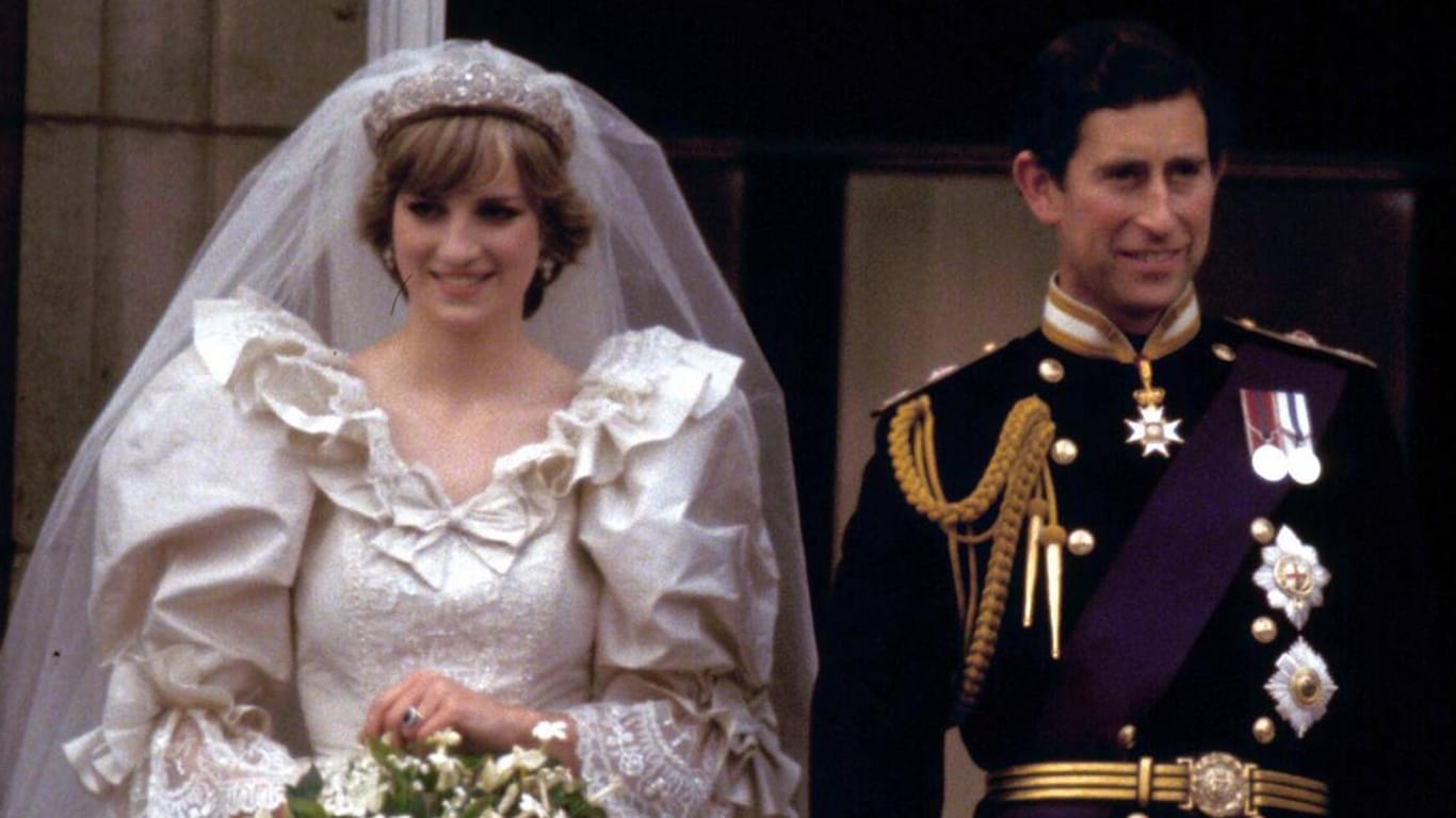 Prinzessin Diana und Prinz Charles: Die beiden heirateten am 29. Juli 1981 in London.