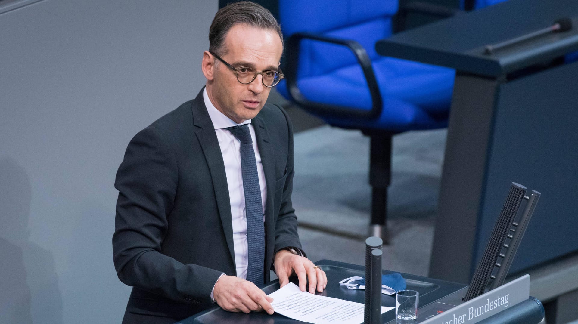 Bundesaußenminister, Heiko Maas: Der Außenminister erntete viel Spott von seinen Kollegen und Kolleginnen.