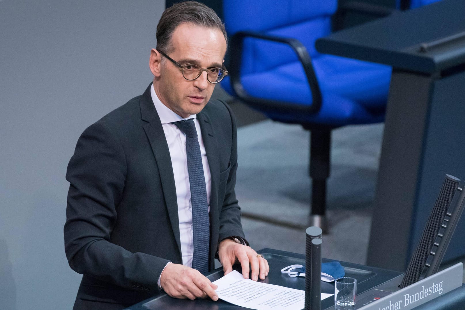 Bundesaußenminister, Heiko Maas: Der Außenminister erntete viel Spott von seinen Kollegen und Kolleginnen.