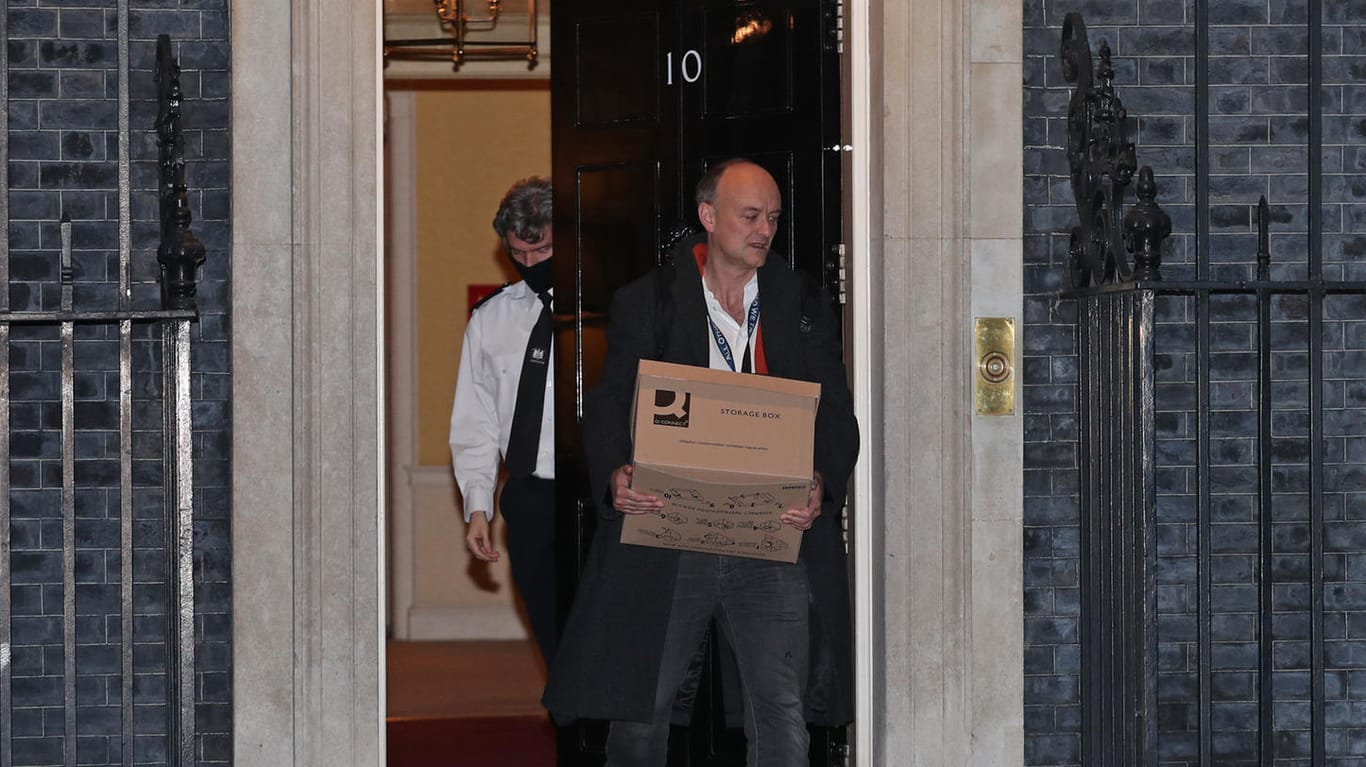 Dominic Cummings verlässt 10 Downing Street: Der Berater von Boris Johnson hat seinen Posten verloren.