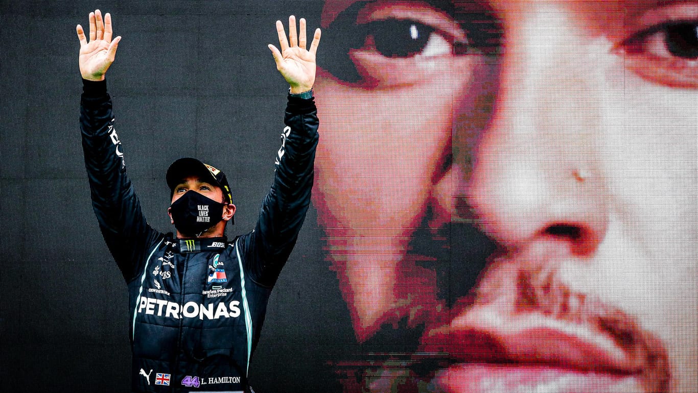 Vor der nächsten historischen Marke: Lewis Hamilton.