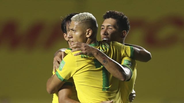 Fußball: WM-Qualifikation, Brasilien - Venezuela.