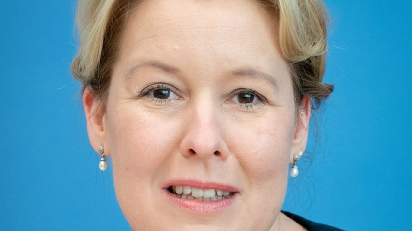 Franziska Giffey (SPD), Bundesministerin für Familie, Senioren, Frauen und Jugend.