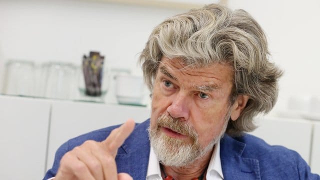 Reinhold Messner ist der Meinung, dass die heutigen Bergsteiger es nicht leicht haben.