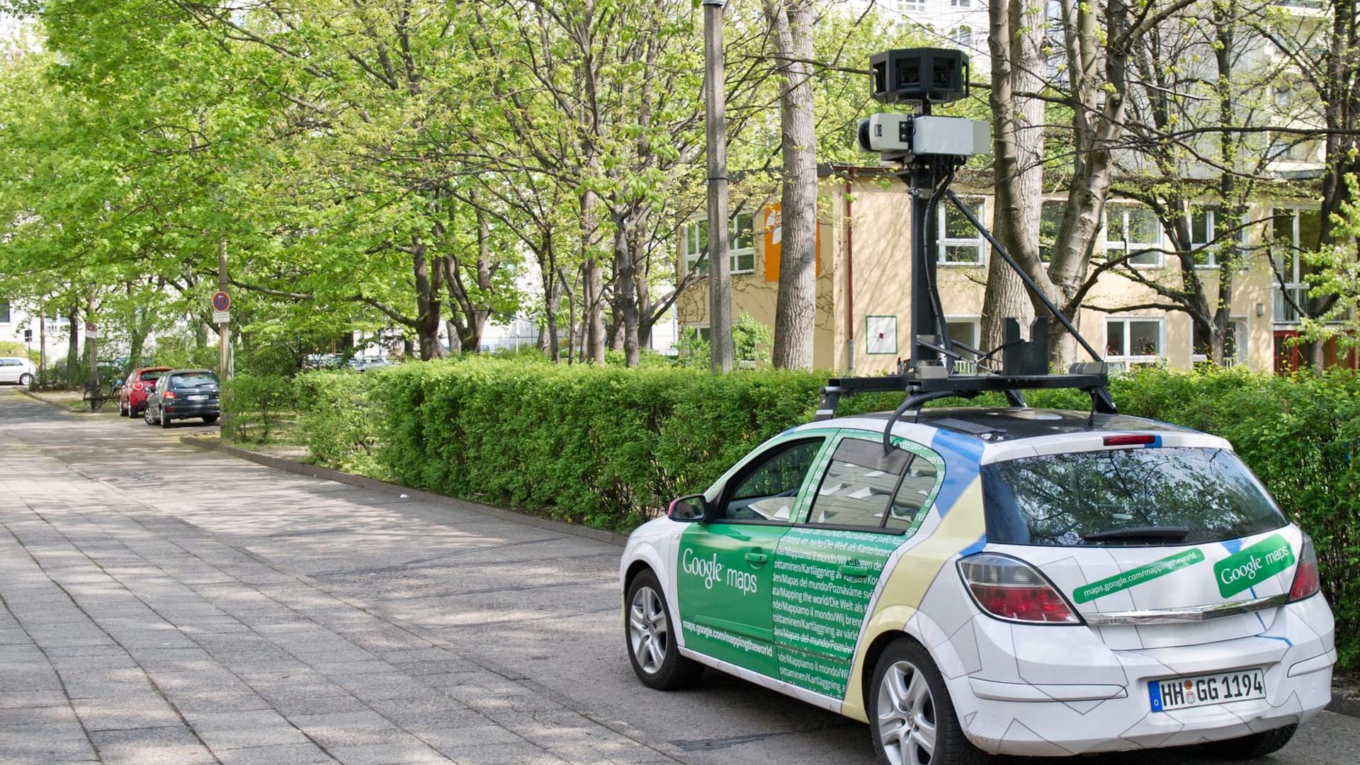 Ein Kameraauto von Google: Google Street View startete in Deutschland vor zehn Jahren.