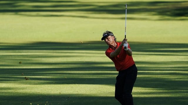 Schaffte als ältester Spieler der Masters-Geschichte den Cut: Golf-Senior Bernhard Langer. Schaffte als ältester Spieler der Masters-Geschichte den Cut: Golf-Senior Bernhard Langer.