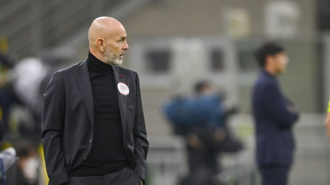 Wurde positiv auf Corona getestet: Milan-Coach Stefano Pioli.
