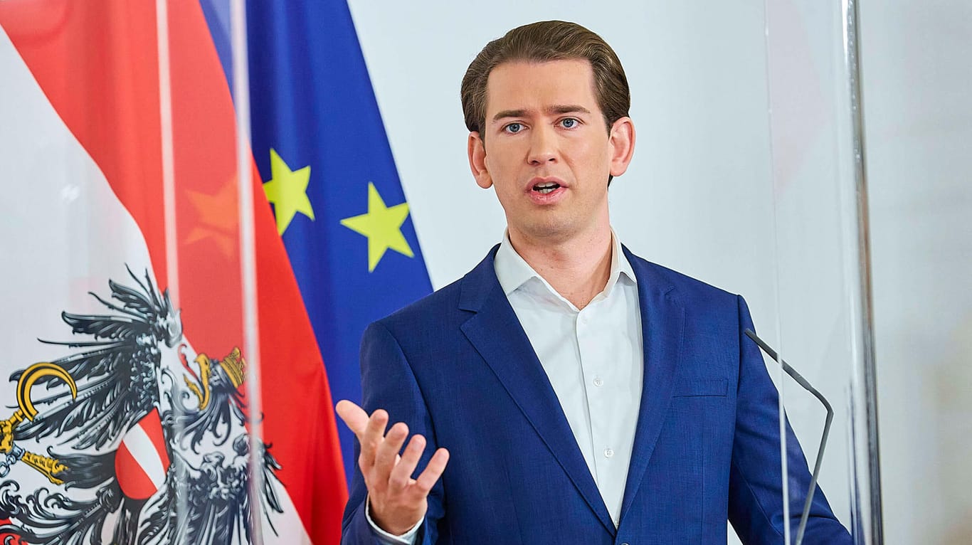 Sebastian Kurz: Österreichs Bundeskanzler wird sein Land aller Wahrscheinlichkeit nach in einen zweiten Lockdown führen.