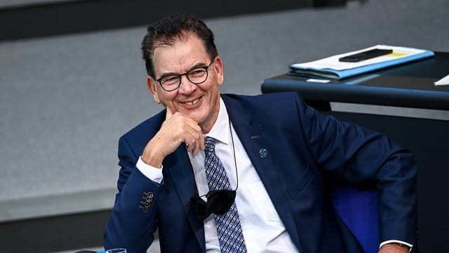 Entwicklungsminister Gerd Müller im Bundestag.