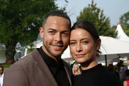 Andrej Mangoldt und Jennifer Lange 2019 beim Reittunier CHIO.