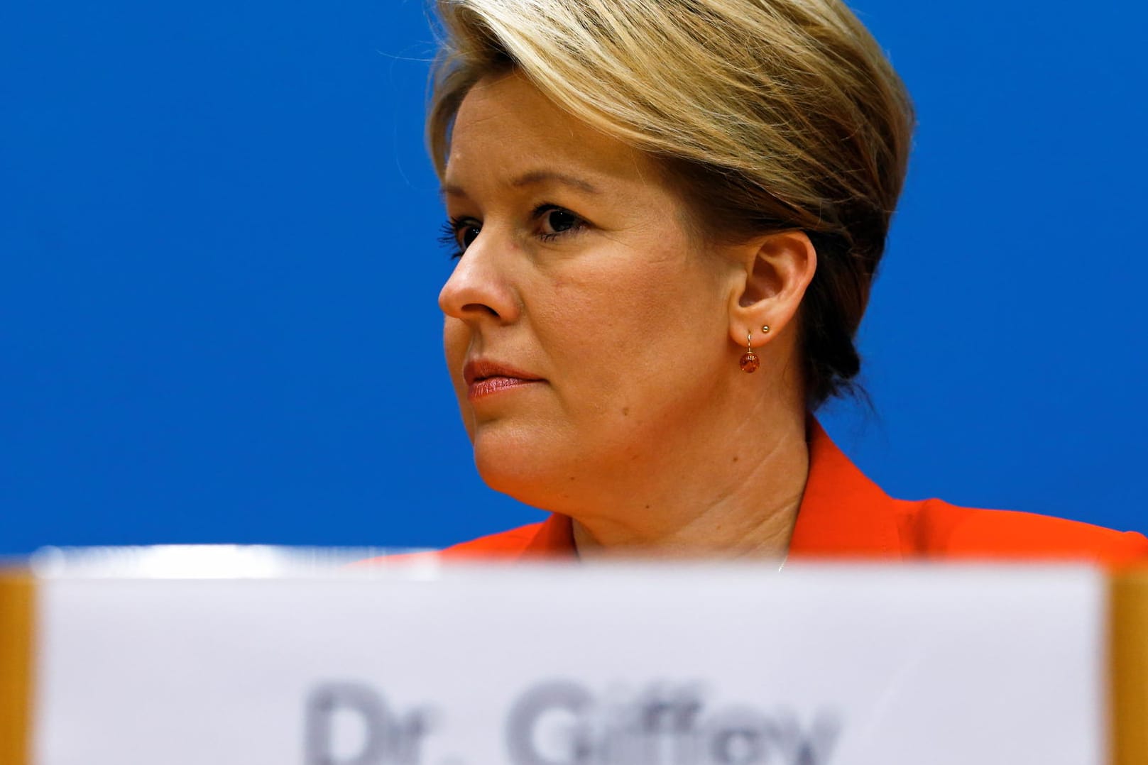 Familienministerin Giffey: Sie will auf ihren Doktortitel verzichten.