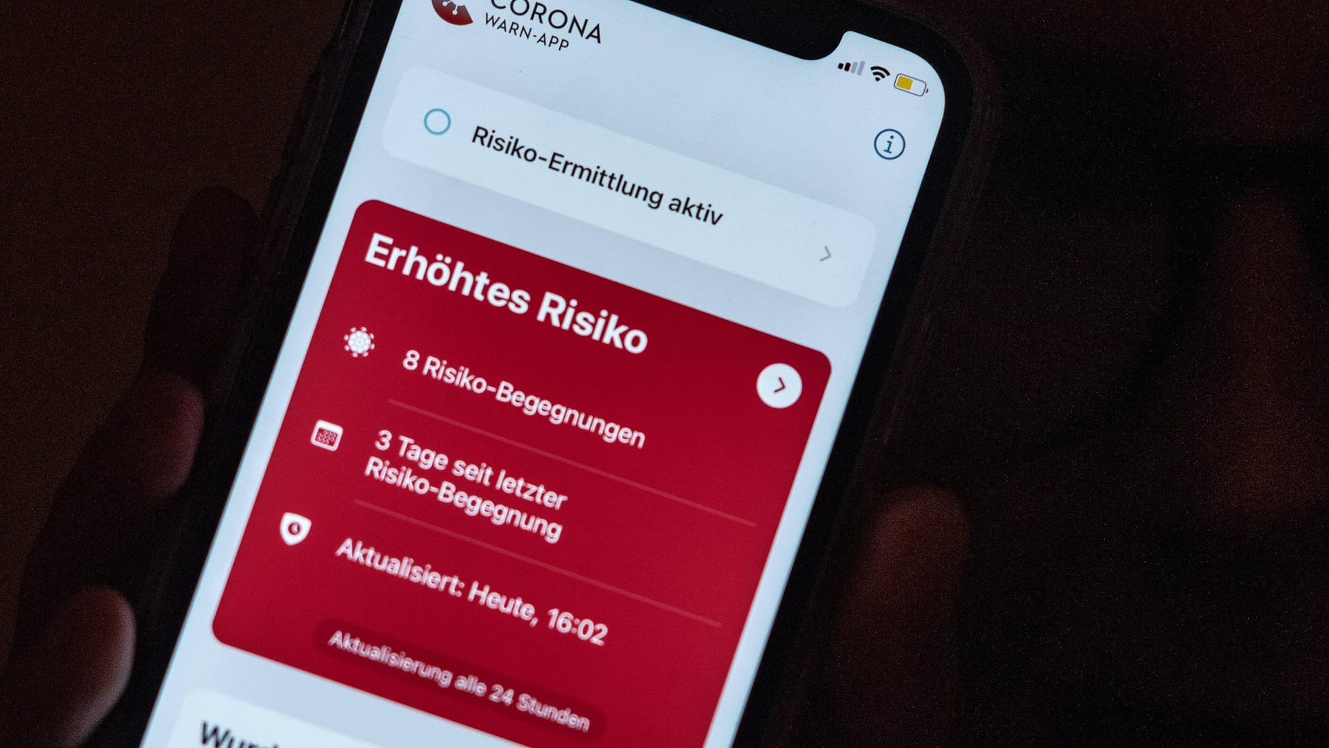 Bedingt aussagekräftig: Die Corona-App bleibt weit hinter ihren Möglichkeiten zurück.