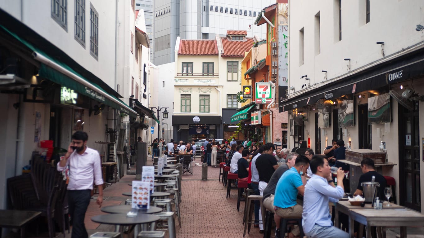 Als wäre nichts gewesen: In Singapur herrscht wieder ein weitgehend normales Leben.