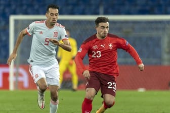 Fehlt Spanien gegen die DFB-Elf: Sergio Busquets (l).