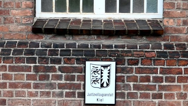 Blick auf die Justizvollzugsanstalt Kiel. Blick auf die Justizvollzugsanstalt Kiel.