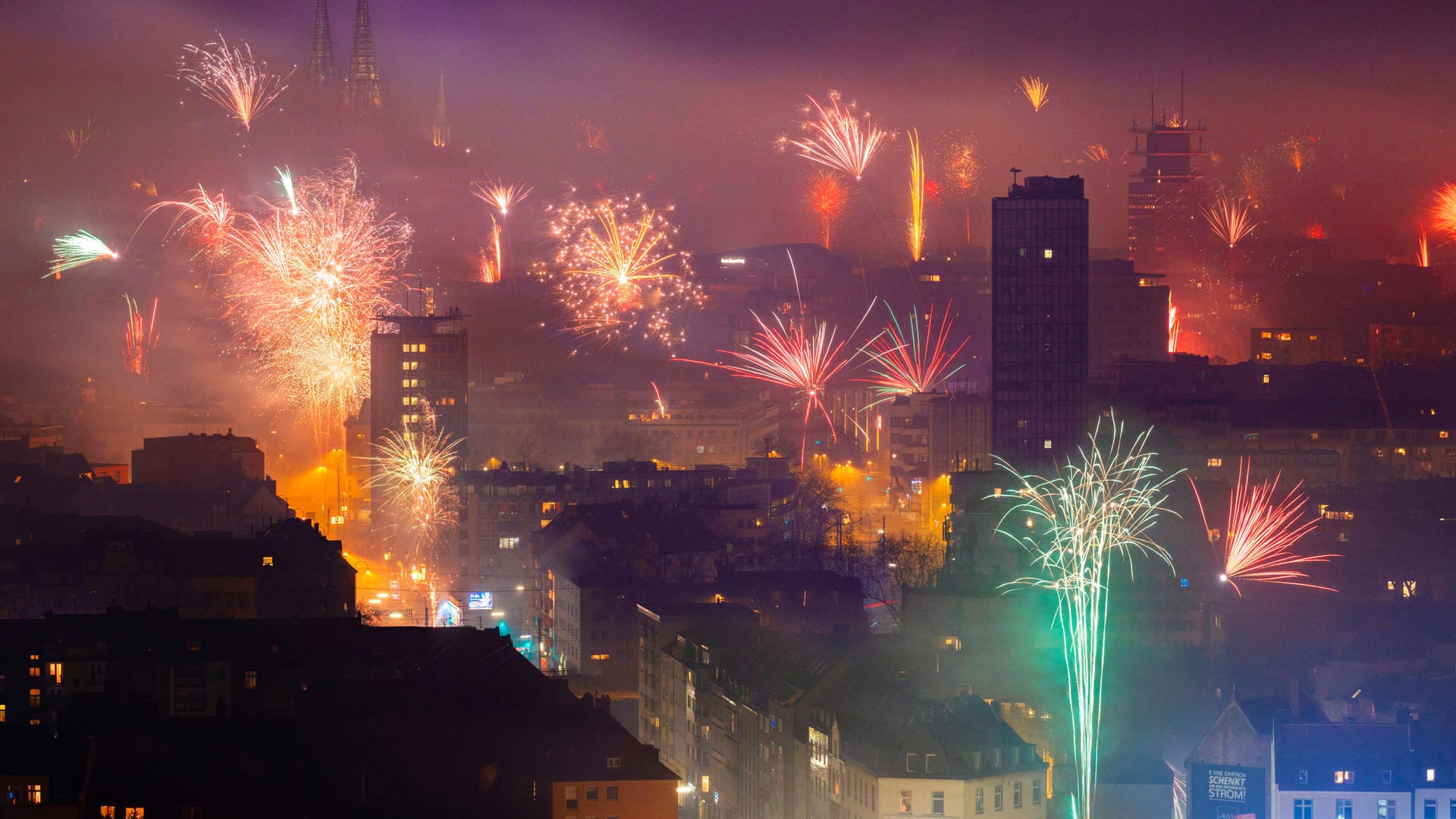 Köln kurz nach dem Jahreswechsel 2020: Die Mehrheit der Bevölkerung ist laut Umfragen für ein Ende der privaten Böllerei.