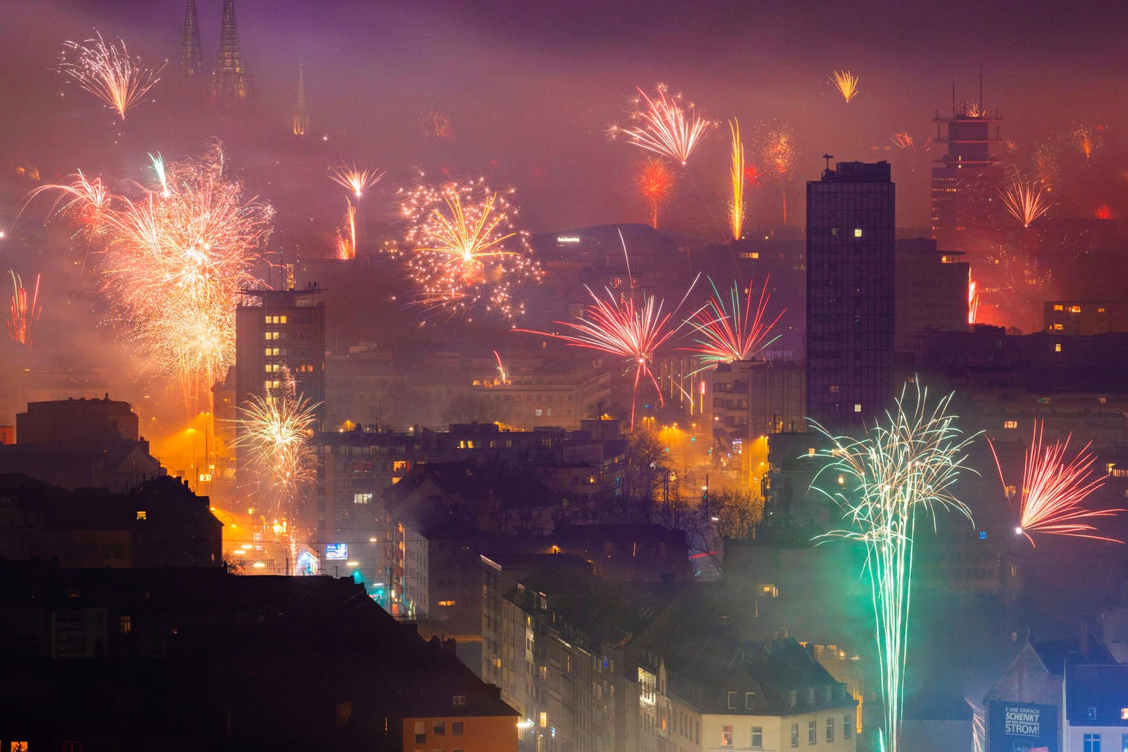 Köln kurz nach dem Jahreswechsel 2020: Die Mehrheit der Bevölkerung ist laut Umfragen für ein Ende der privaten Böllerei.