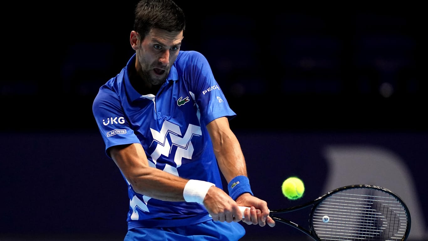 Erfolgreicher Start: Novak Djokovic im Match gegen Diego Schwartzman.