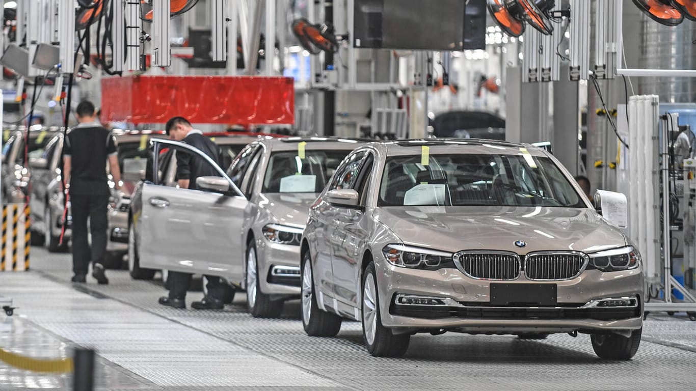BMW-Produktion in China (Symbolbild): China ist ein wichtiger Markt für BMW.