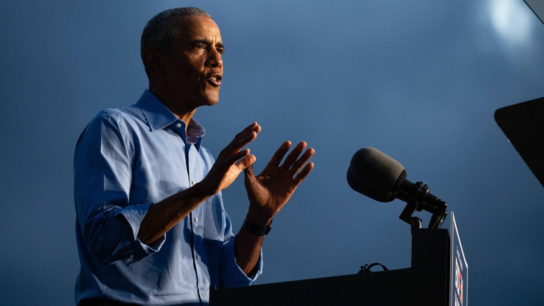 Barack Obama: Mit Sarah Palin änderte sich vieles in der Republikanischen Partei, schreibt der frühere US-Präsident.