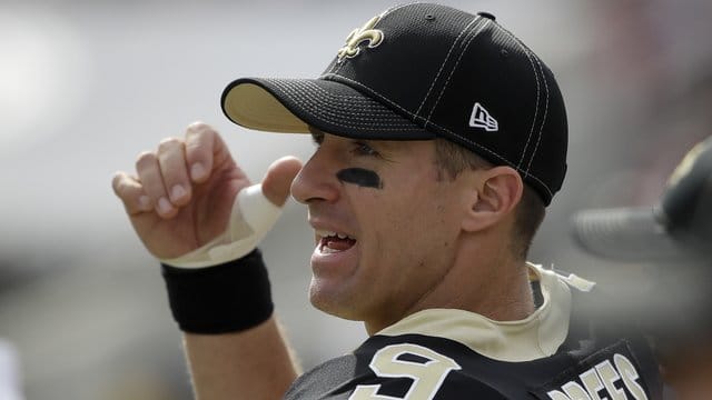 Drew Brees wird wohl mehrere Wochen ausfallen.