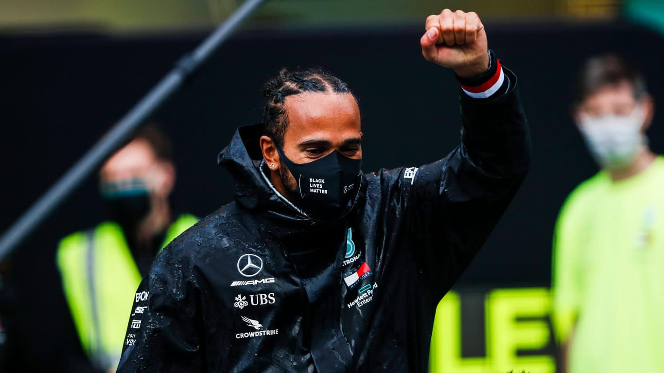 Lewis Hamilton: Hat in der Türkei seinen siebten Weltmeistertitel gefeiert.