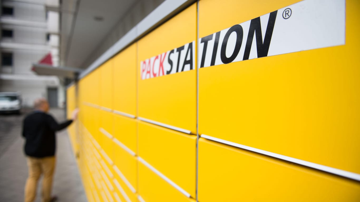 Eine Packstation der Deutschen Post: Wegen hoher Nachfrage will das Unternehmen sein Netz stark ausbauen.