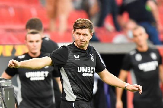 Arbeitet als Trainer der Glasgow Rangers: Steven Gerrard.