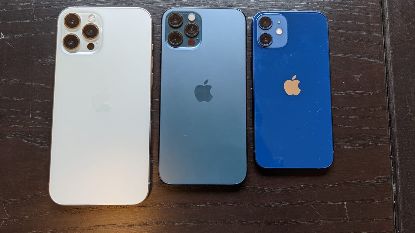 iPhone 12 Pro Max, 12 Pro und mini: Das "Max" und das "mini" im Test
