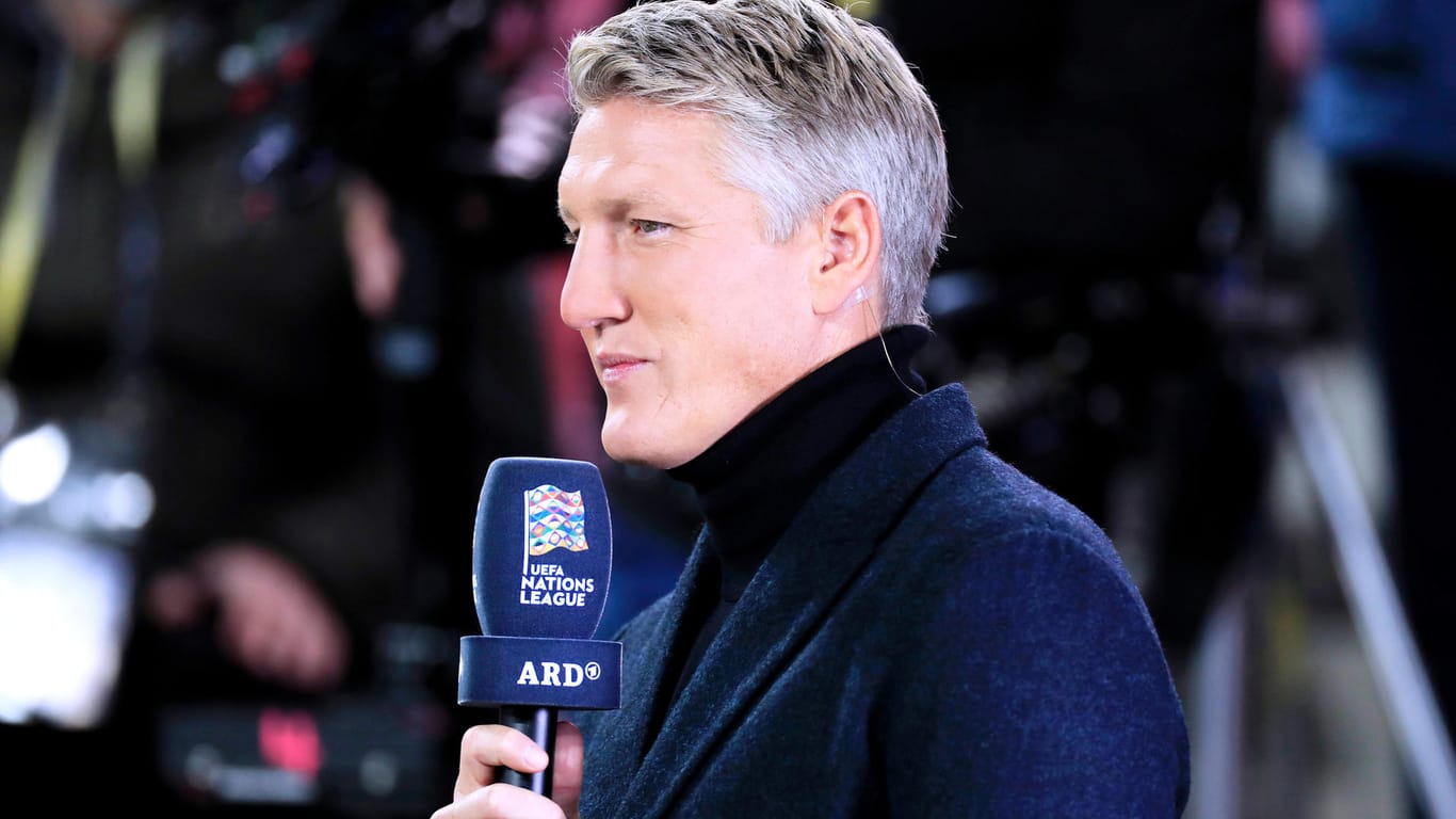 Deutliche Worte: ARD-Experte Bastian Schweinsteiger.