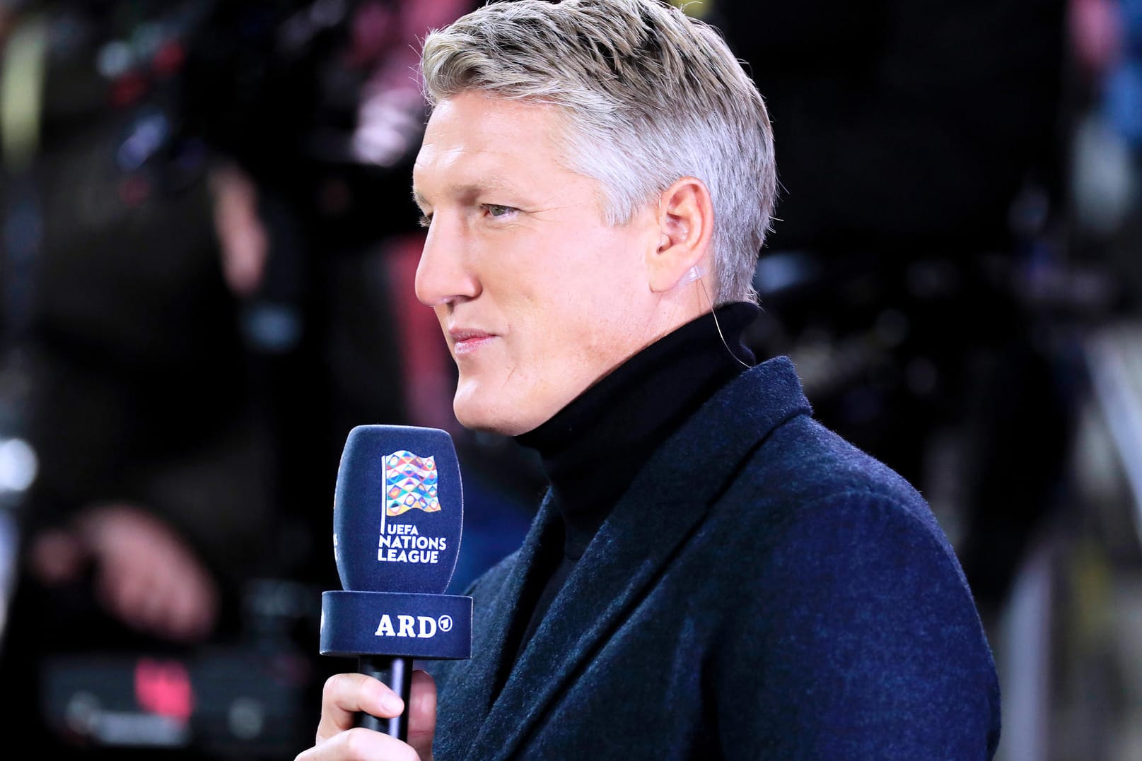 Deutliche Worte: ARD-Experte Bastian Schweinsteiger.