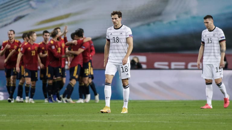 Das war deutlich: Die deutsche Nationalmannschaft erlebte beim 0:6 in Sevilla ein Debakel.
