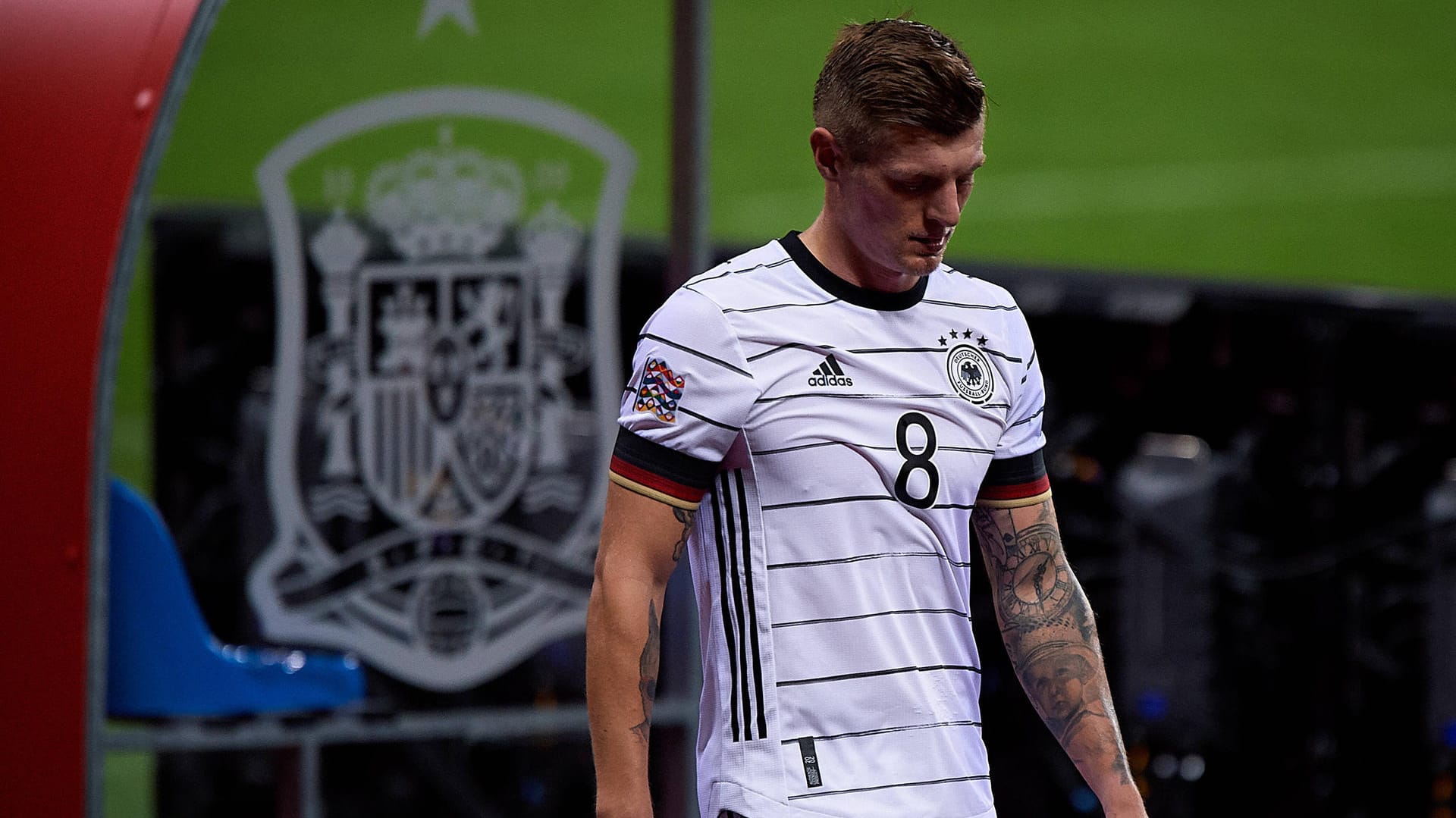 Toni Kroos: Auch der Weltmeister konnte die Niederlage nicht verhindern.