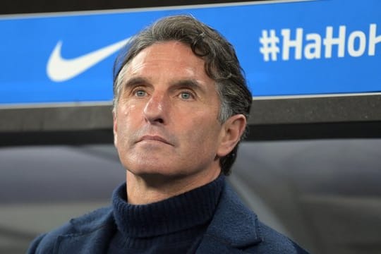 Hat keinen Zwist mit Jens Lehmann: Hertha-Coach Bruno Labbadia.