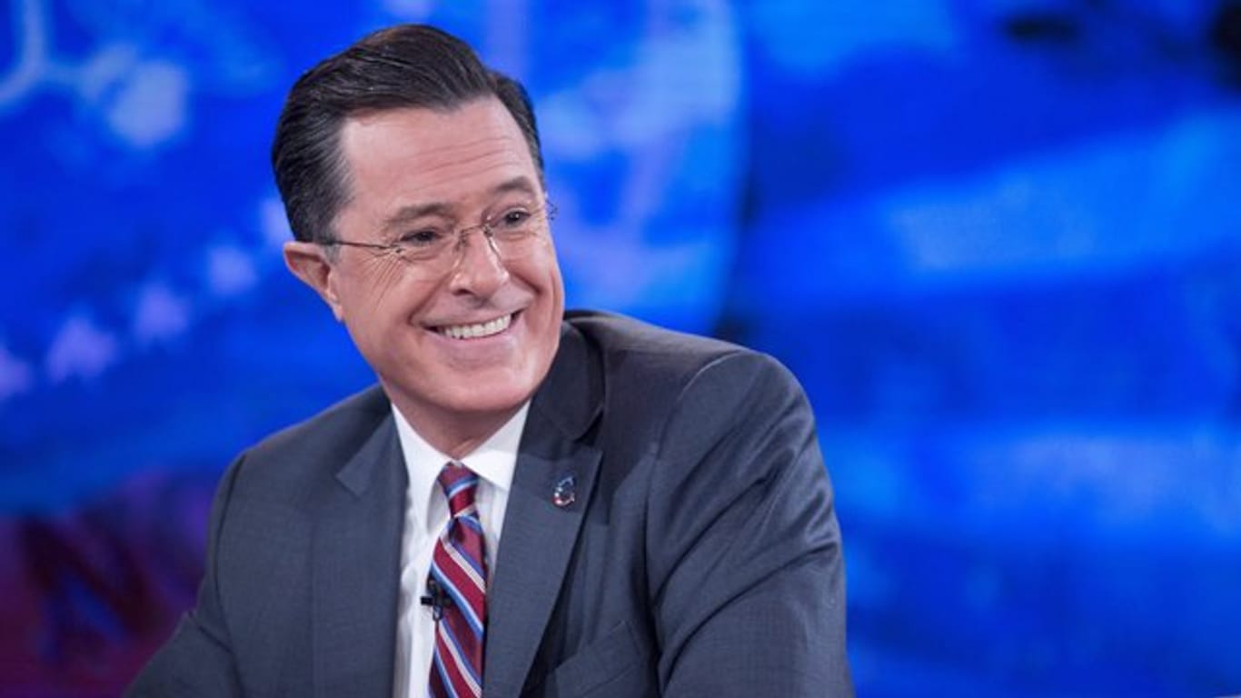 Stephen Colbert gilt als einer der schärfsten Kritiker des scheidenden US-Präsidenten.
