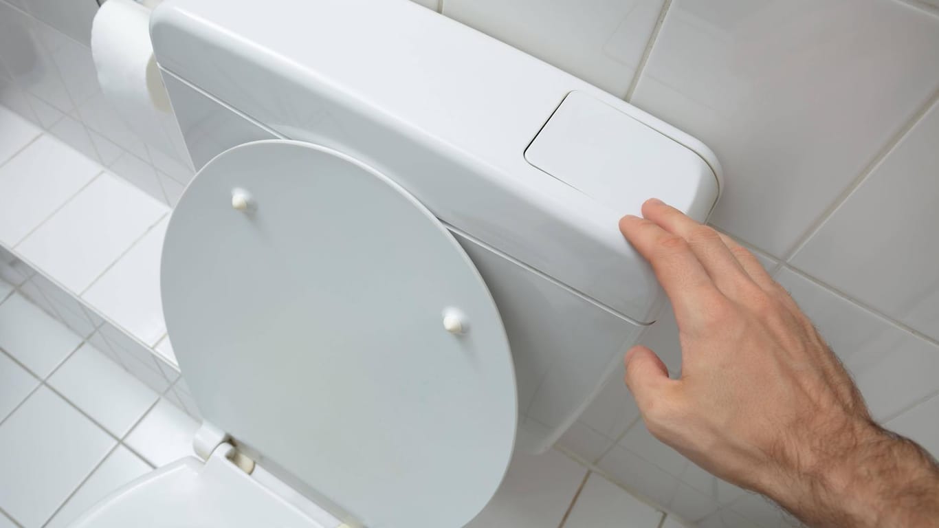 Toiletten-Spülen (Symbolbild): Pro Spülgang kostet es nur einige Cents.