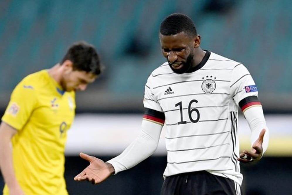 Stand in sieben DFB-Partien 2020 auf dem Platz: Antonio Rüdiger.