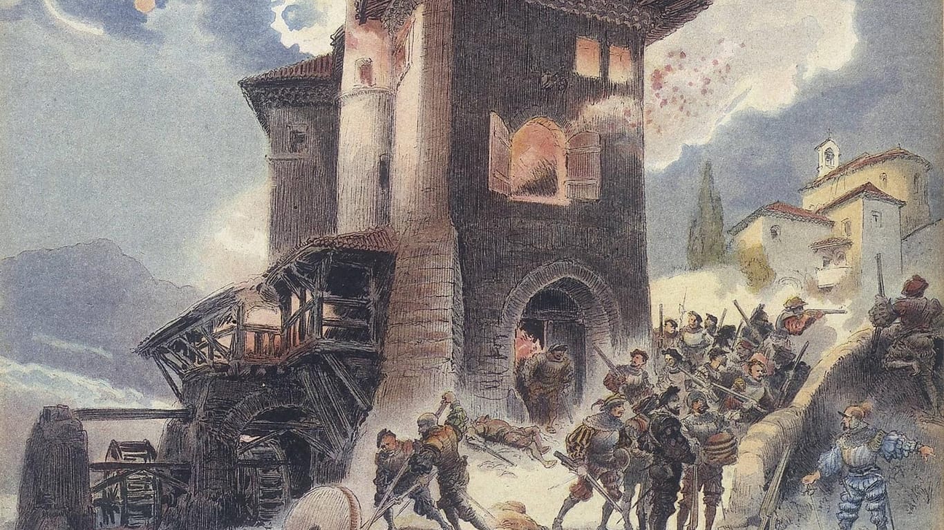 Frankreich 1536: Blaise de Monluc überfiel mit seinen Männern in einem Geheimkommando die Mühle von Auriol.