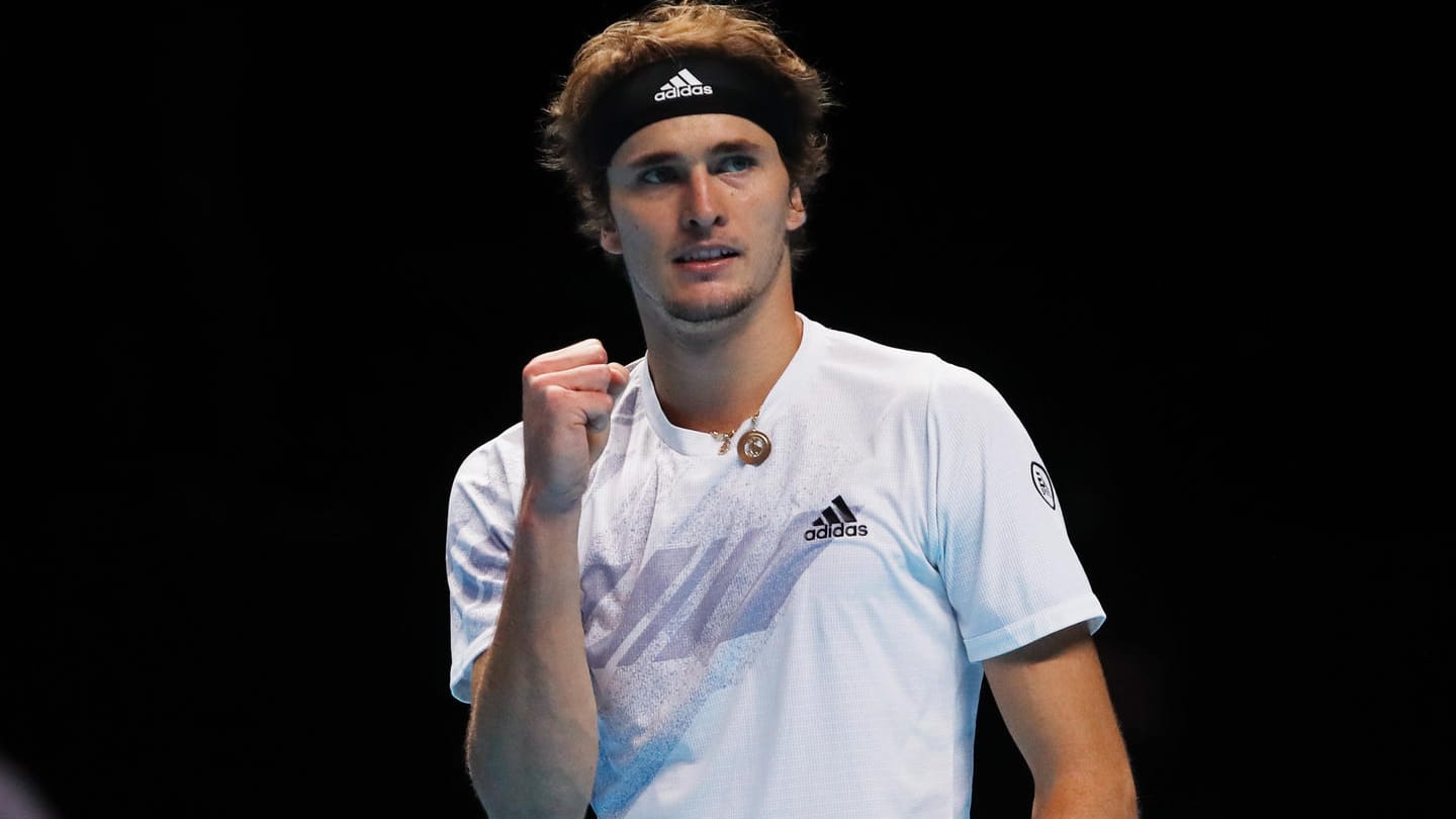 Alexander Zverev: Der Deutsche hat ein Endspiel gegen Novak Djokovic.