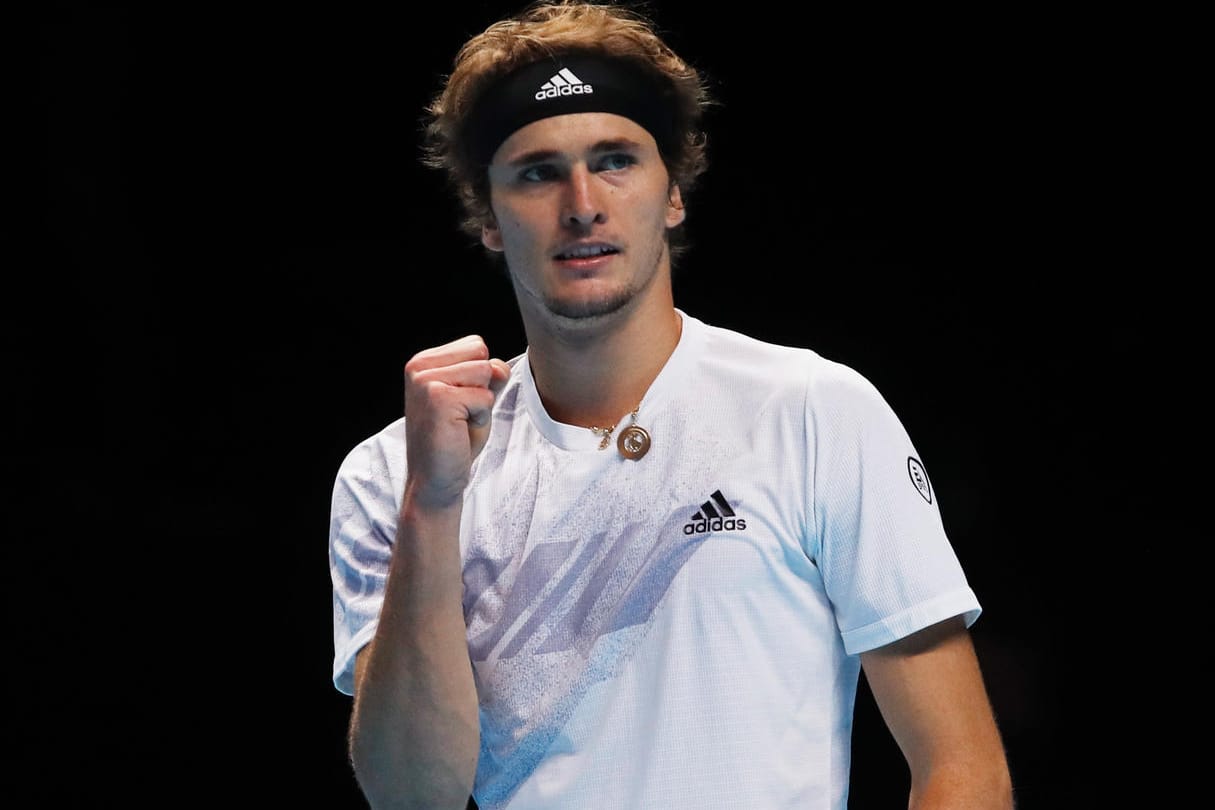 Alexander Zverev: Der Deutsche hat ein Endspiel gegen Novak Djokovic.