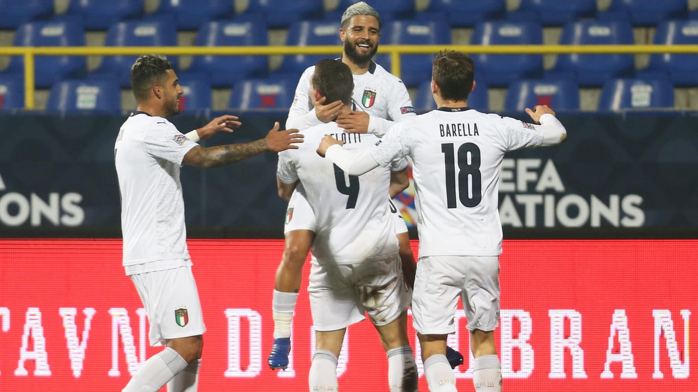 Nations League: Italien gewann die Gruppe A1.