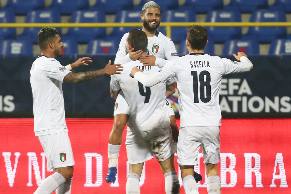 Nations League: Italien gewann die Gruppe A1.