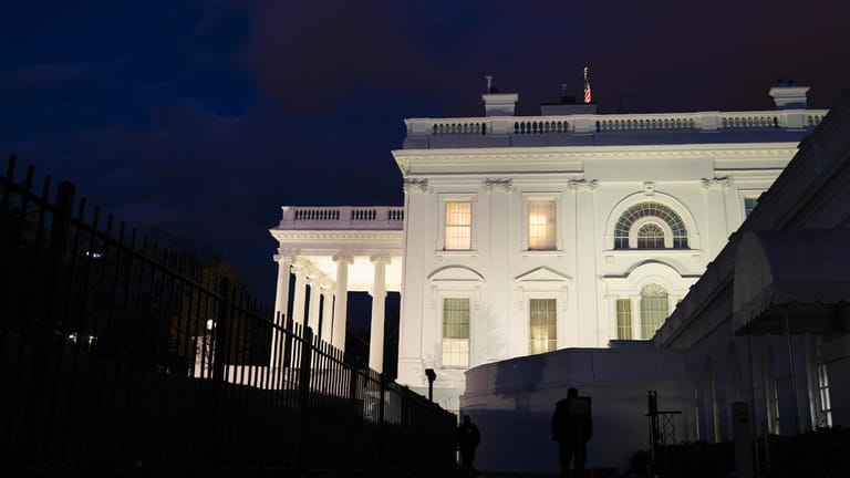 Das Weiße Haus Mitte November: Der Präsident denkt noch nicht an Abzug.